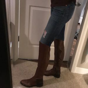 Cole Haan Parsons Leather Over the Knee Boots